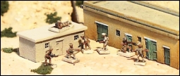 Infantry in Battle Poses Indians UK73