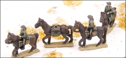 Kavallerie mit Packpferden G73