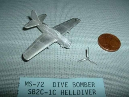 Curtiss SB2C/A-25 "Helldiver" Marinestuka MS72