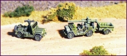 M151A2 & M825 MUTT PKW SAW & 105mm Rückstoßfrei N147