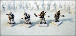 Infanterie einzelne Figuren Wintertarnung G521