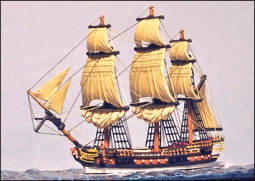 44 guns East Indiaman 292