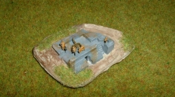 Bunker für Artillerie oder Flak 2 Bau5