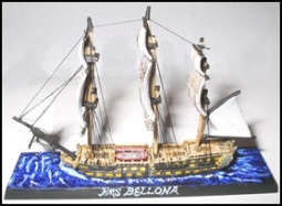 74 guns ship of the line (HMS Bellona) 231