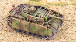 PzKpfw IIIM 50/L60 with side skirts and turret armor G577