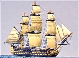 100 guns ship of the line (HMS Victory) 211F