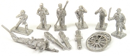 2 Heavy Field Guns w/ 12 Man Crew (USA) ACW31