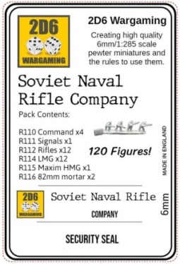 Sowjetischte Marine Schützen Kompanie 2d6R1