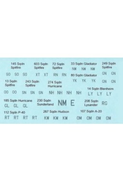 British squadron codes 1 North Africa D59