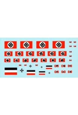 German flags WW2 D69