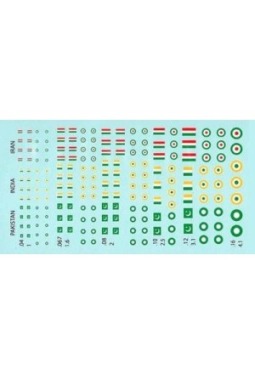India, Iran, Pakistan aircraft markings modern D104