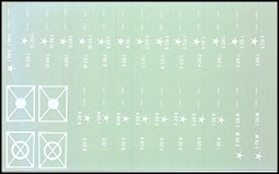 Vietnam Riverpatrolboats Decals D4