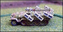 SdKfz 251/C1 mit "Stuka zu Fuß" 210mm Raketen G106