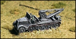 SdKfz 9/1 Zugmaschine 18t mit Kranaufbau G133