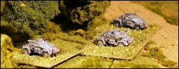 SdKfz 222 & 223 scout car & command 4-wheel G15